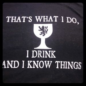 Game of Thrones Tyrion Lanister quote t-shirt